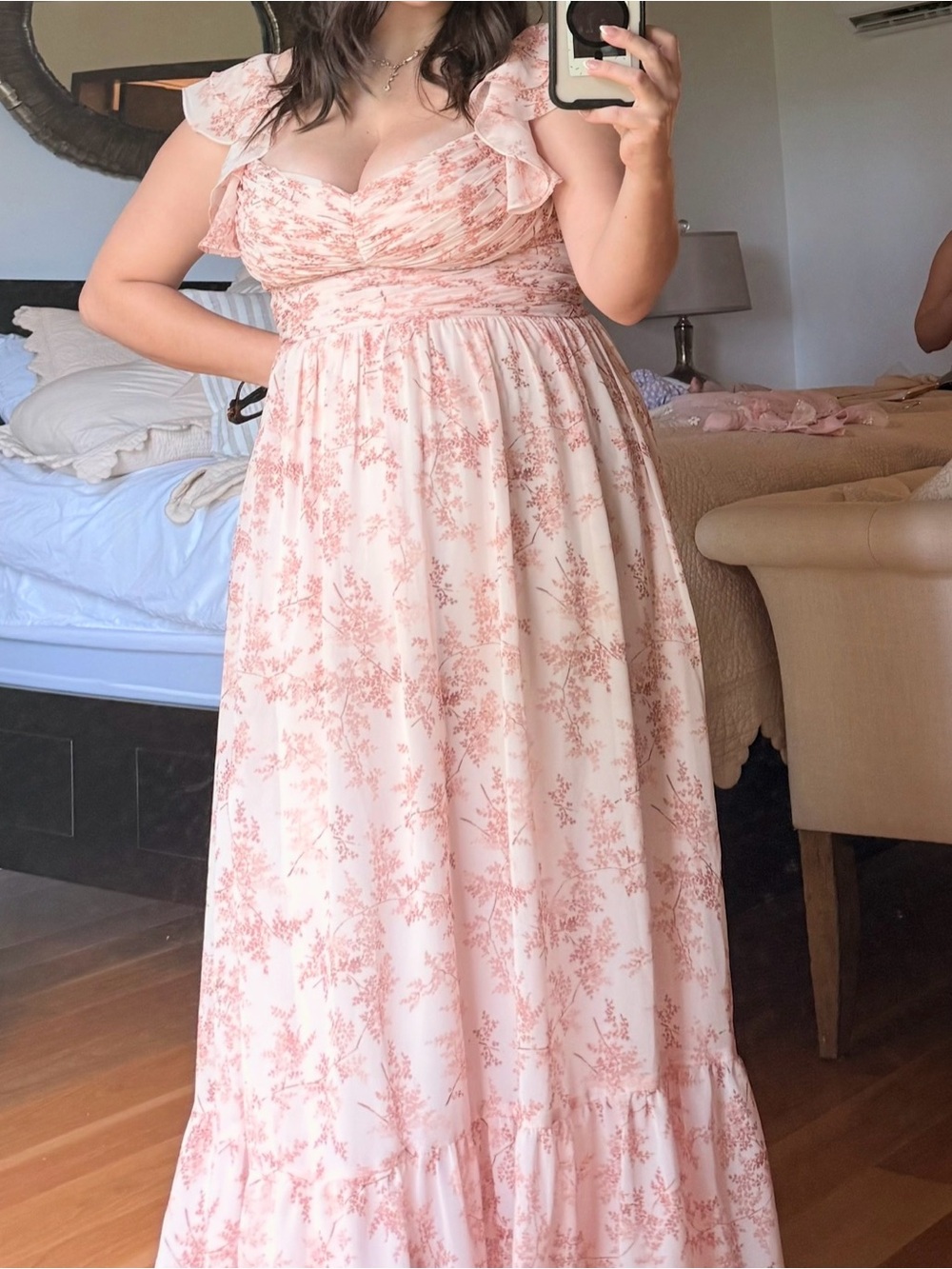 Pink Fern Floral Dress!!!